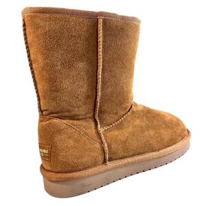 Koolaburra by UGG Koola Short Pull On Boots, Color Chestnut, Size 6